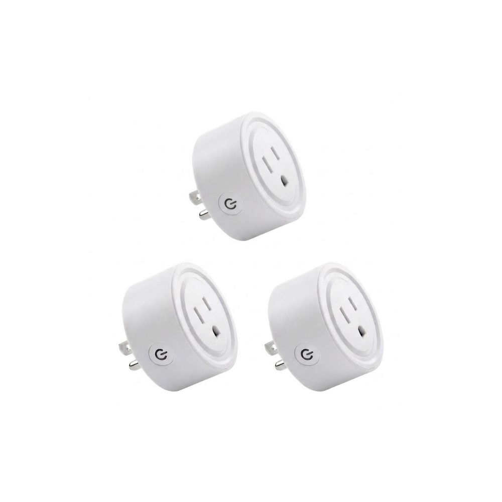 Enchufe Inteligente Smart WiFi Alexa Google Home Tuya Smart Life Pack x3