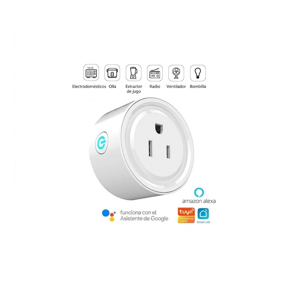Enchufe Inteligente Smart WiFi Alexa Google Home Tuya Smart Life / Enchufe Inteligente - Imagen 2